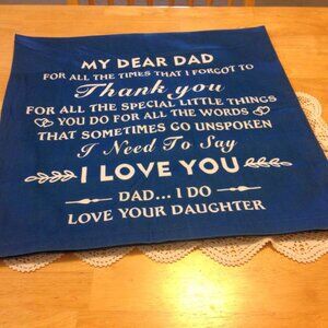 Father's Day or Dad's birthday pillow cover, just stuff and gift